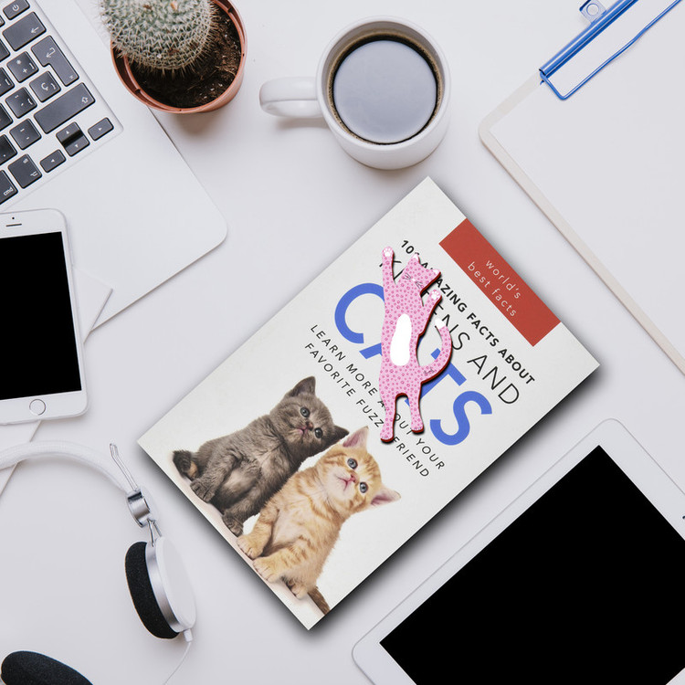 نشانگر کتاب لوکسینو مدل گربه دوست داشتنی کد Book_Cat_1