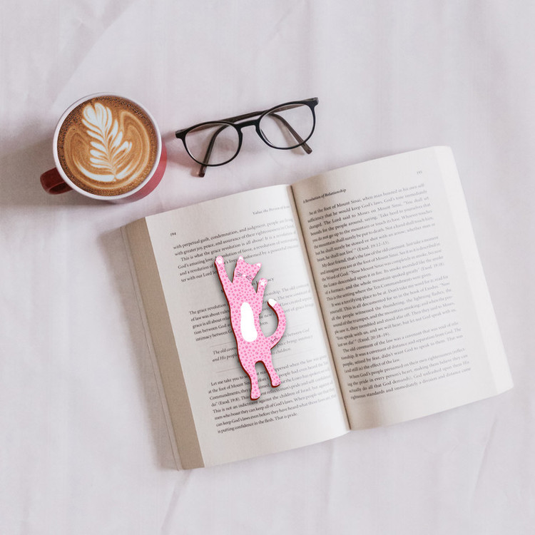 نشانگر کتاب لوکسینو مدل گربه دوست داشتنی کد Book_Cat_1