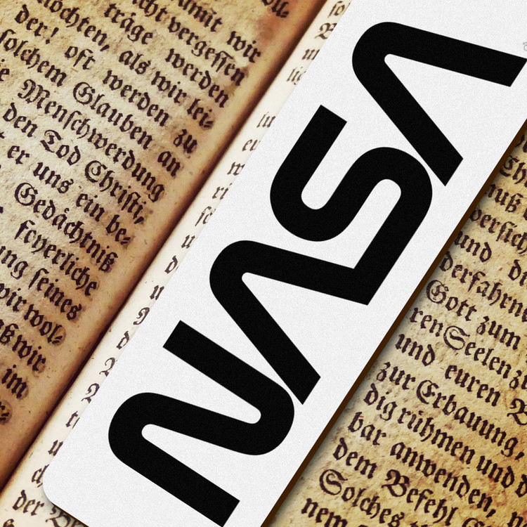 نشانگر کتاب لوکسینو مدل NASA کد Bookland_82