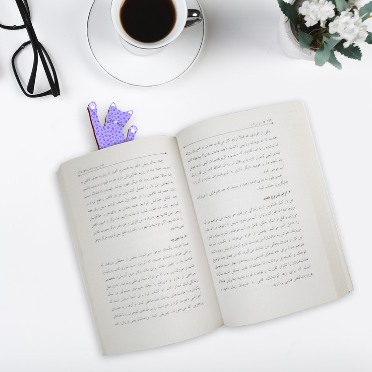 نشانگر کتاب لوکسینو مدل گربه دوست داشتنی کد Book_Cat_3