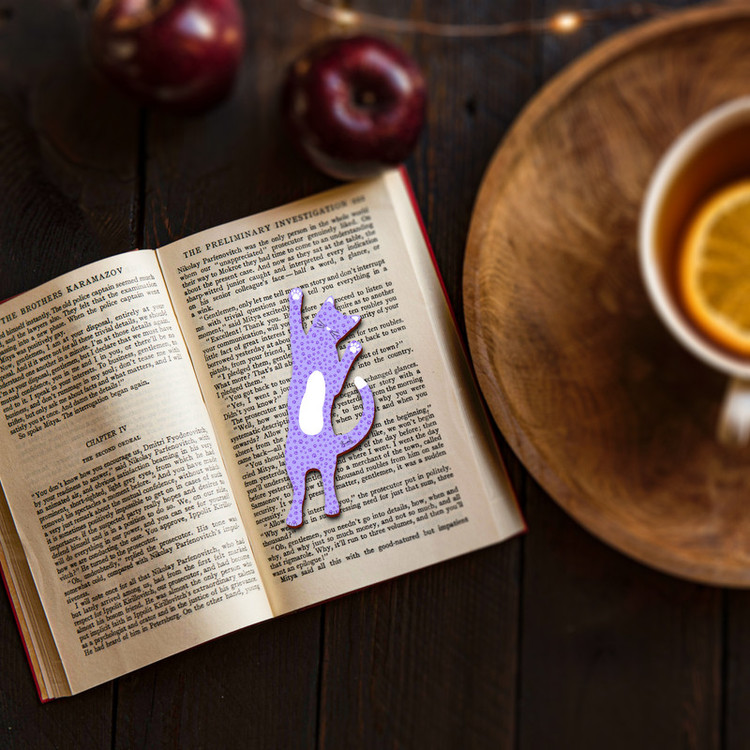 نشانگر کتاب لوکسینو مدل گربه دوست داشتنی کد Book_Cat_3