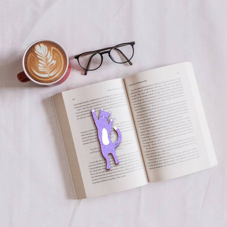 نشانگر کتاب لوکسینو مدل گربه دوست داشتنی کد Book_Cat_3