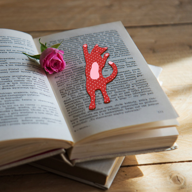 نشانگر کتاب لوکسینو مدل گربه دوست داشتنی کد Book_Cat_6