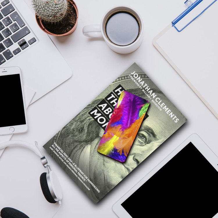 نشانگر کتاب لوکسینو مدل پر های رنگی