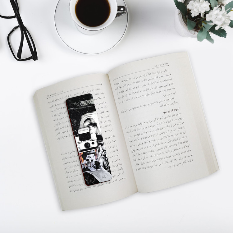 نشانگر کتاب لوکسینو مدل چارلی چاپلین کد Bookland_178