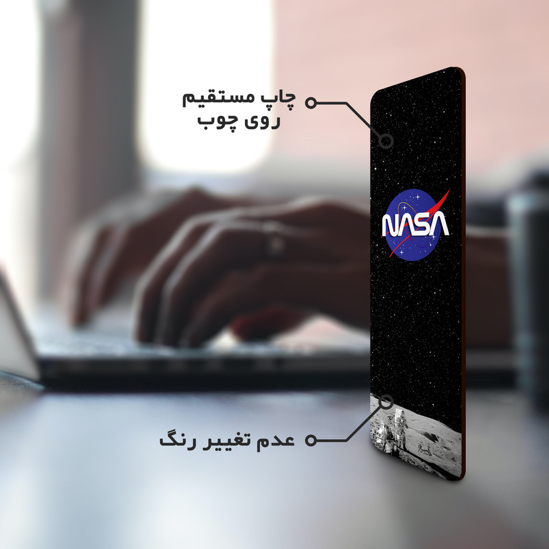 نشانگر کتاب لوکسینو مدل NASA کد Bookland_269