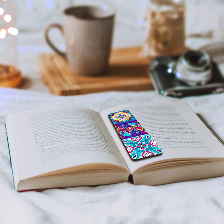 نشانگر کتاب لوکسینو مدل ماهی و کاشی کد Bookland_104