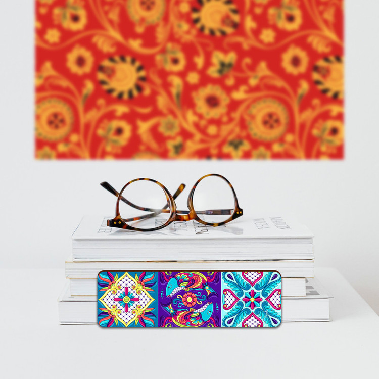 نشانگر کتاب لوکسینو مدل ماهی و کاشی کد Bookland_104