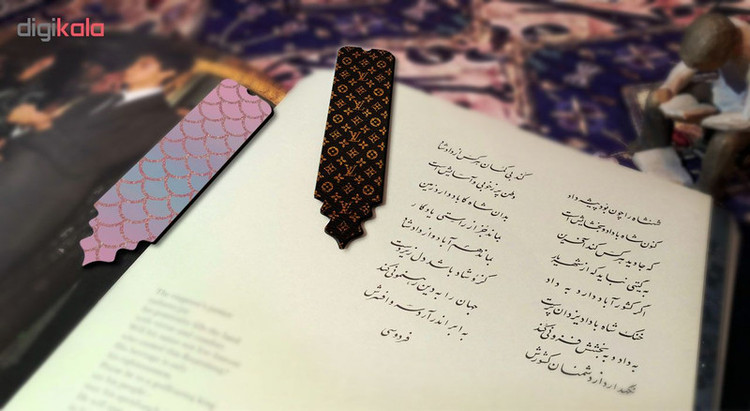 نشانگر کتاب لوکسینو طرح قلم مدل BV_2029 مجموعه 2 عددی