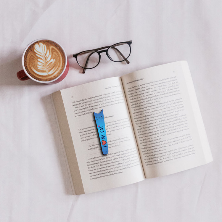 نشانگر کتاب لوکسینو مدل Bookland_Cat کد 8