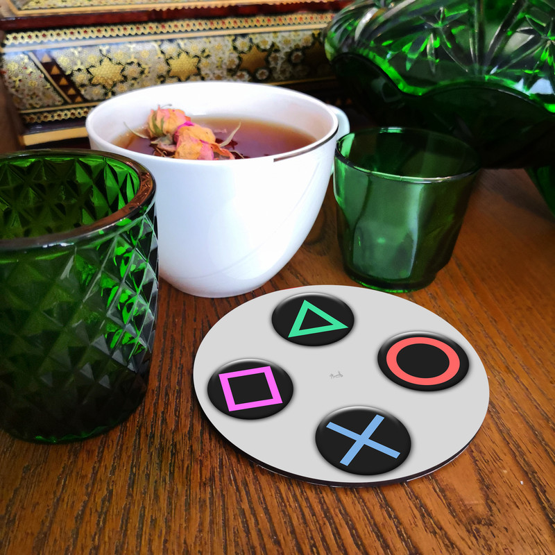 زیر لیوانی لوکسینو مدل پلی استیشن کد Play Station_1