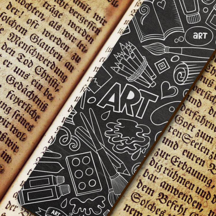 نشانگر کتاب لوکسینو مدل Art Bookland_99