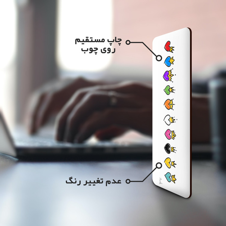 نشانگر کتاب لوکسینو مدل قلب کد LOVE_340