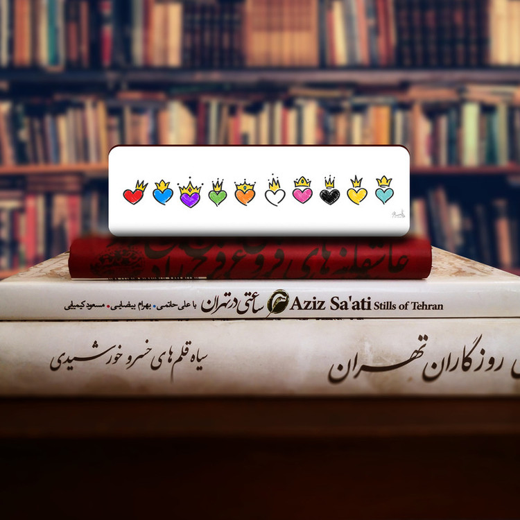 نشانگر کتاب لوکسینو مدل قلب کد LOVE_340