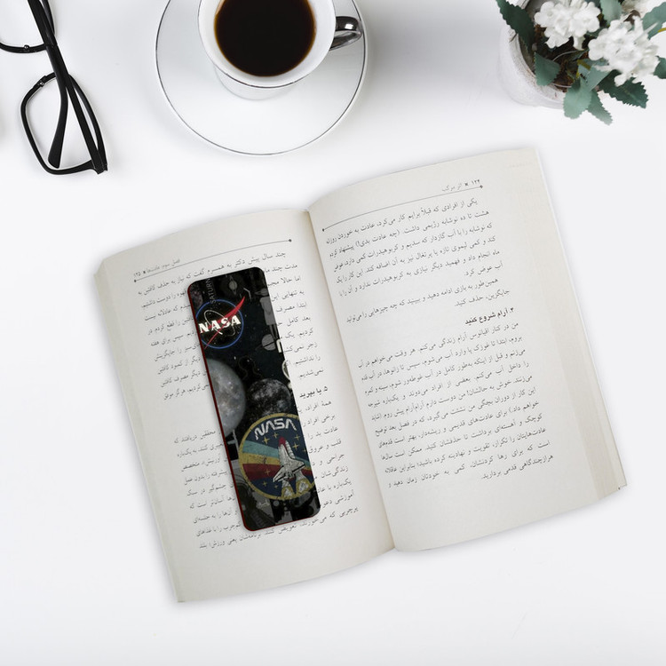 نشانگر کتاب لوکسینو مدل NASA کد Bookland_206