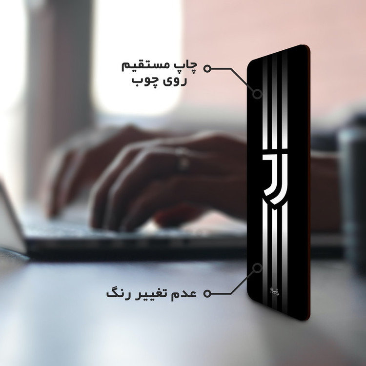 نشانگر کتاب لوکسینو مدل یوونتوس کد Booklans_169