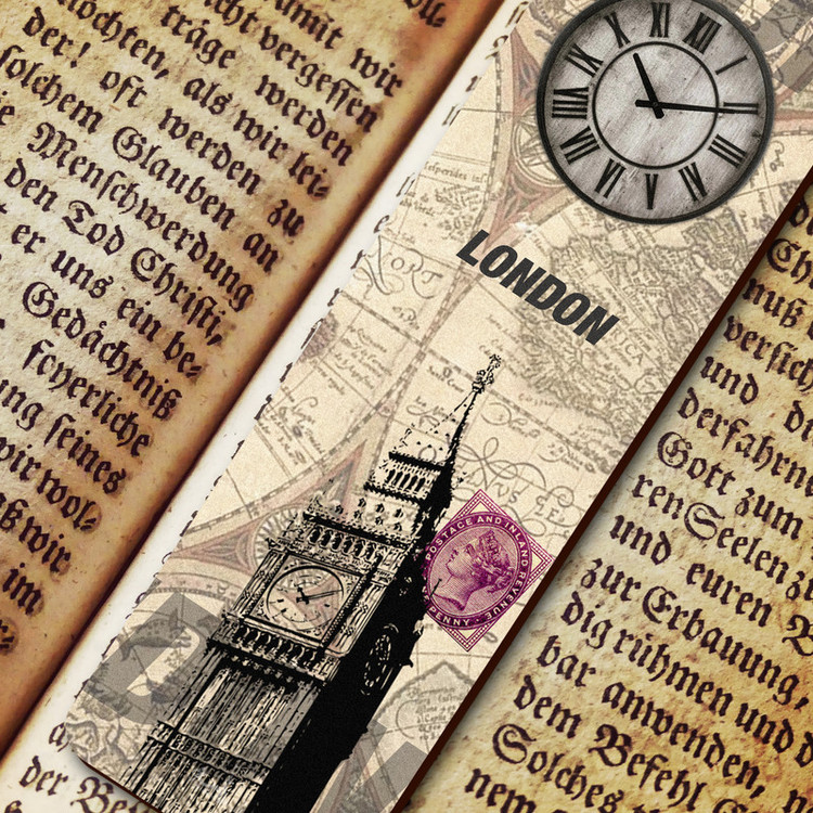 نشانگر کتاب لوکسینو مدل LONDON کد Bookland_377