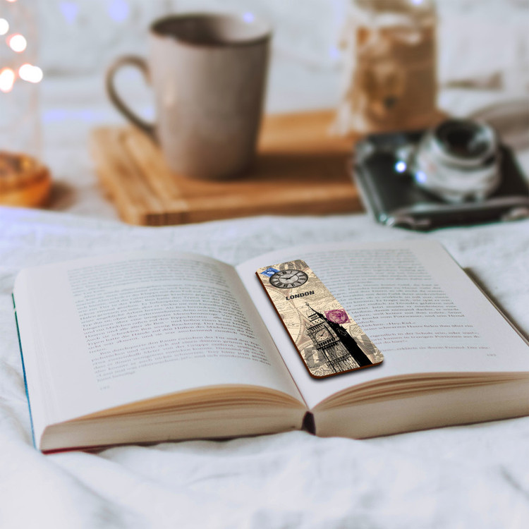 نشانگر کتاب لوکسینو مدل LONDON کد Bookland_377