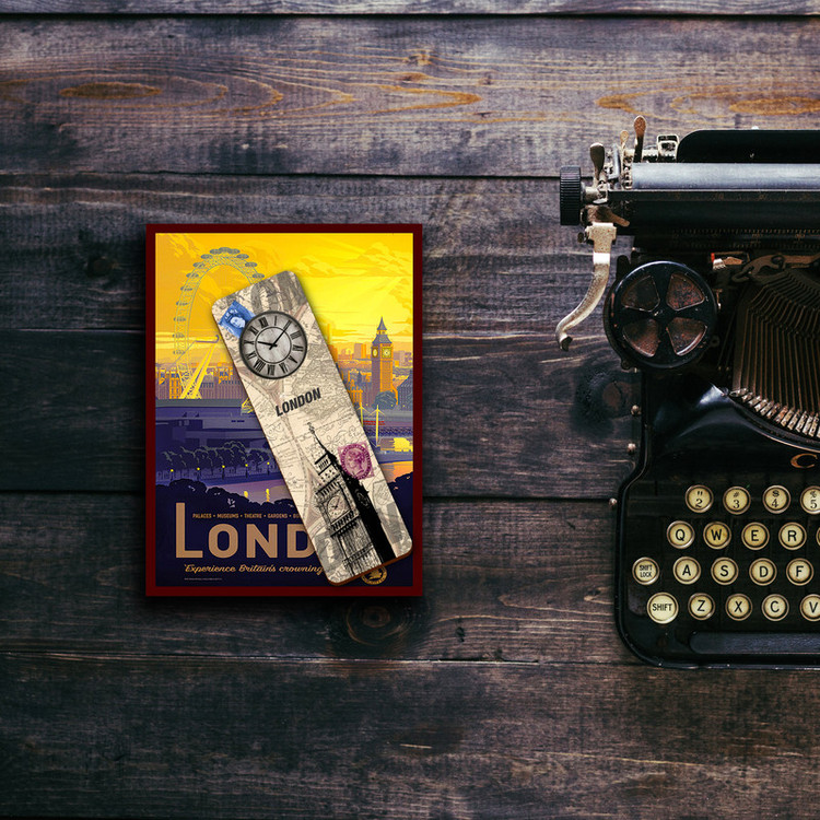 نشانگر کتاب لوکسینو مدل LONDON کد Bookland_377