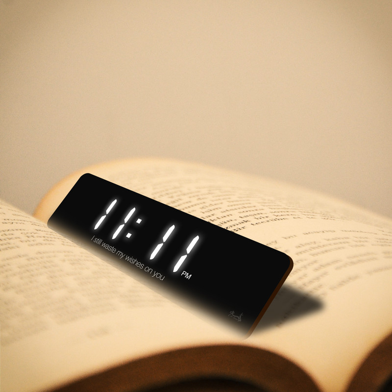 نشانگر کتاب لوکسینو مدل 11:11 کد Bookland_139