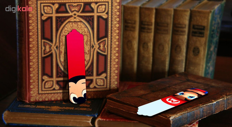نشانگر کتاب لوکسینو مدل BMK_2020 بسته 2 عددی