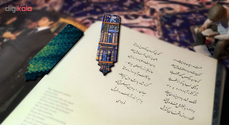 نشانگر کتاب لوکسینو طرح قلم مدل BV_2024 مجموعه 2 عددی