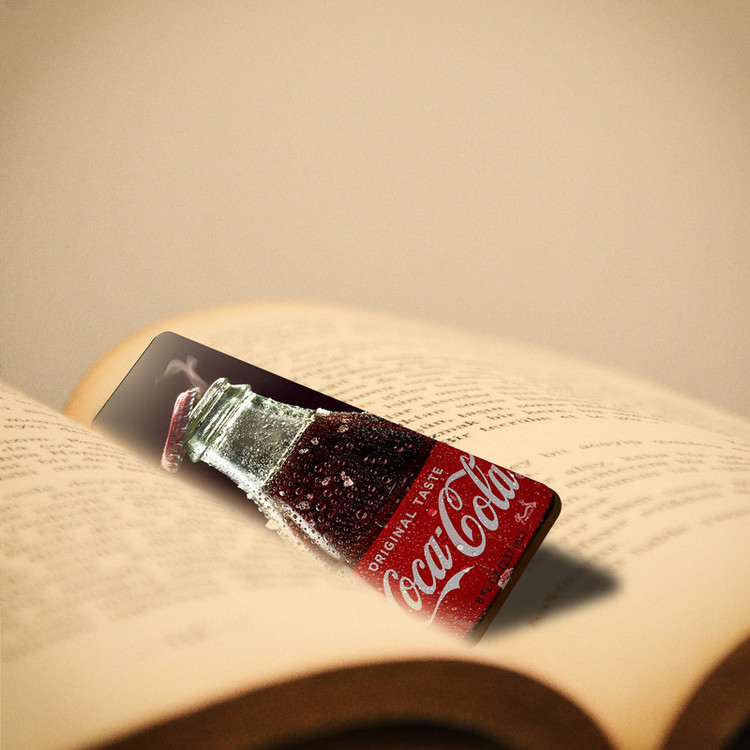 نشانگر کتاب لوکسینو مدل Coca Cola کد Bookland_248