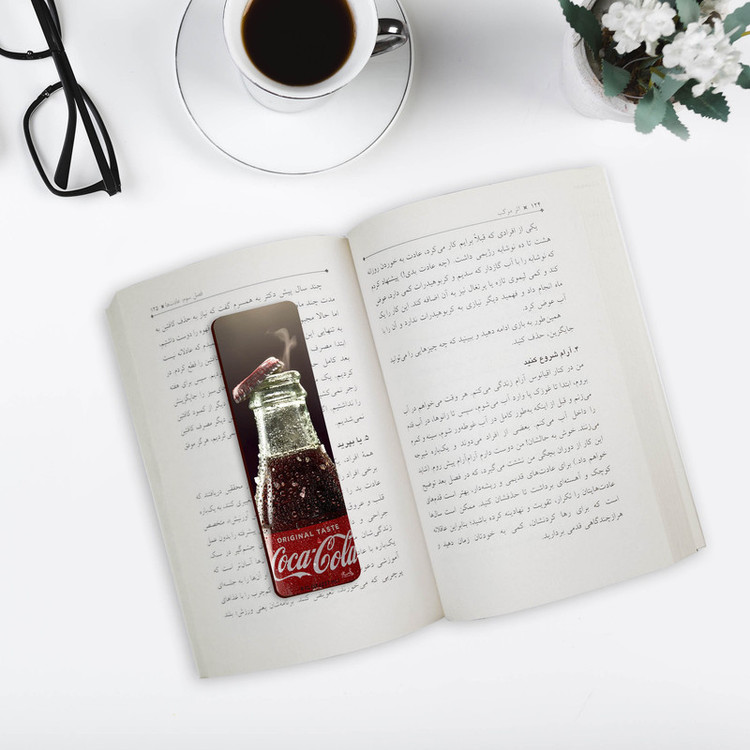 نشانگر کتاب لوکسینو مدل Coca Cola کد Bookland_248