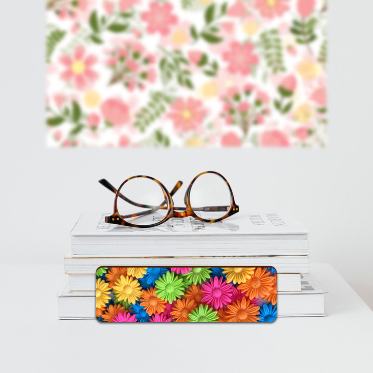 نشانگر کتاب لوکسینو مدل Flowers کد Bookland_202