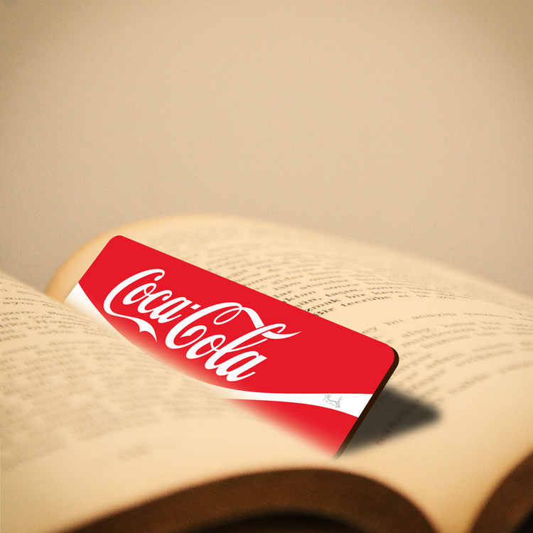 نشانگر کتاب مدل Coca Cola کد Bookland_243