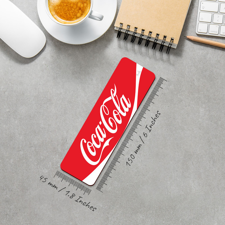 نشانگر کتاب مدل Coca Cola کد Bookland_243