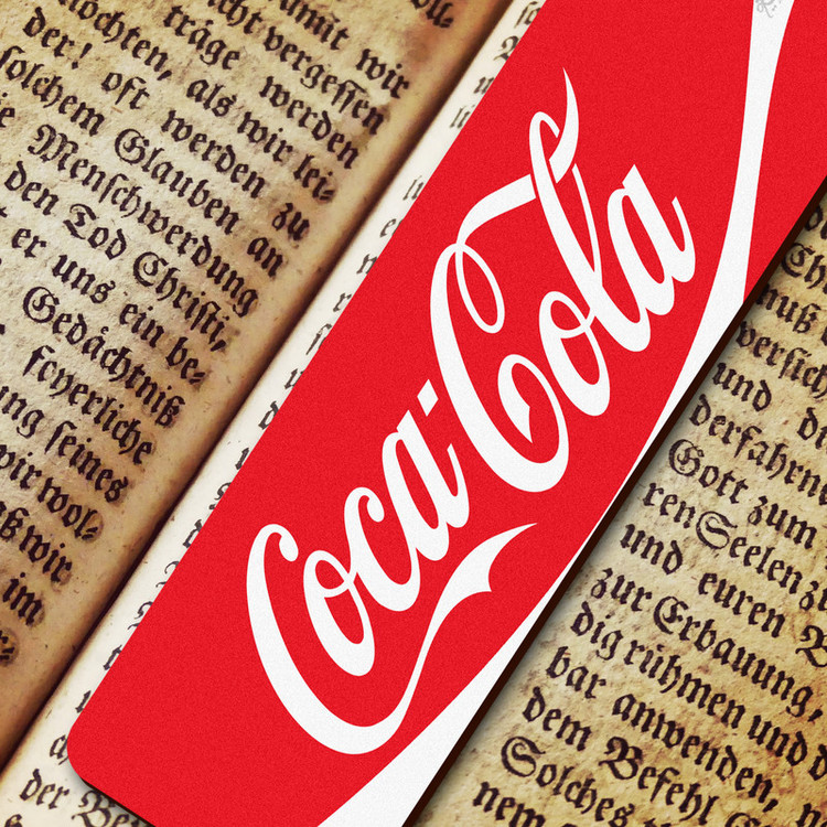 نشانگر کتاب مدل Coca Cola کد Bookland_243
