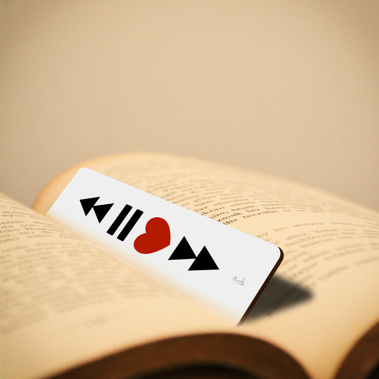 نشانگر کتاب لوکسینو مدل Music Love کد Bookland_241