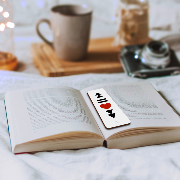 نشانگر کتاب لوکسینو مدل Music Love کد Bookland_241