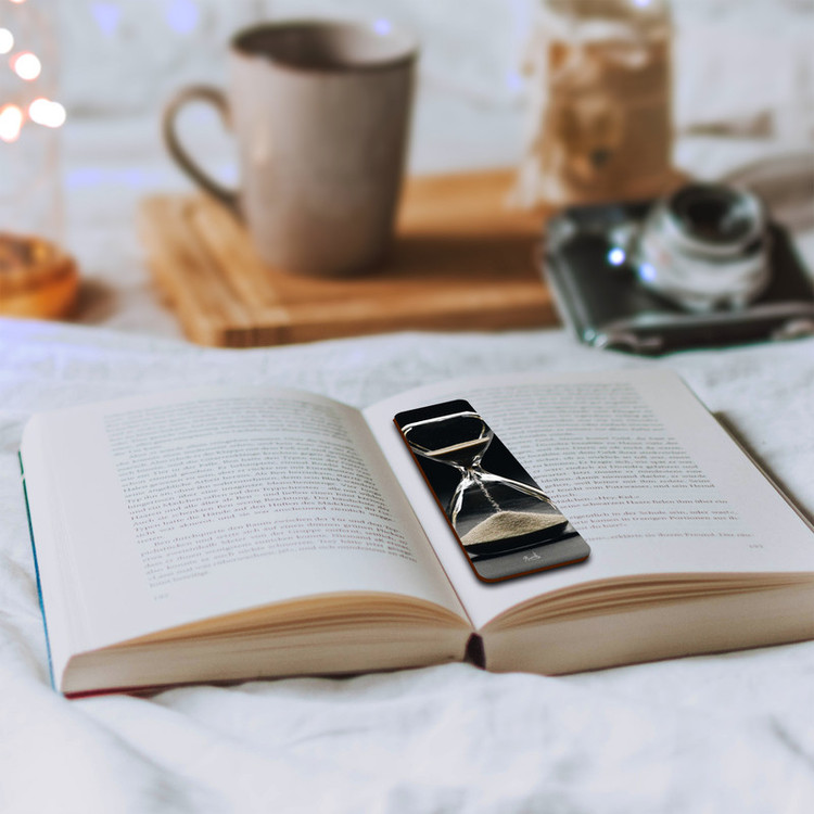 نشانگر کتاب لوکسینو مدل ساعت شنی کد Bookland_304