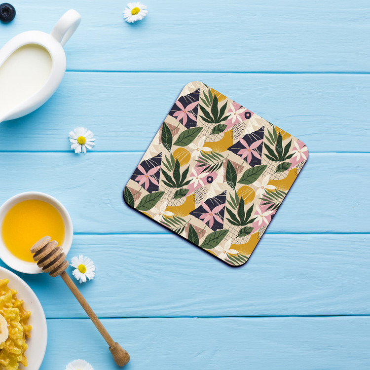 زیر لیوانی لوکسینو مدل گل