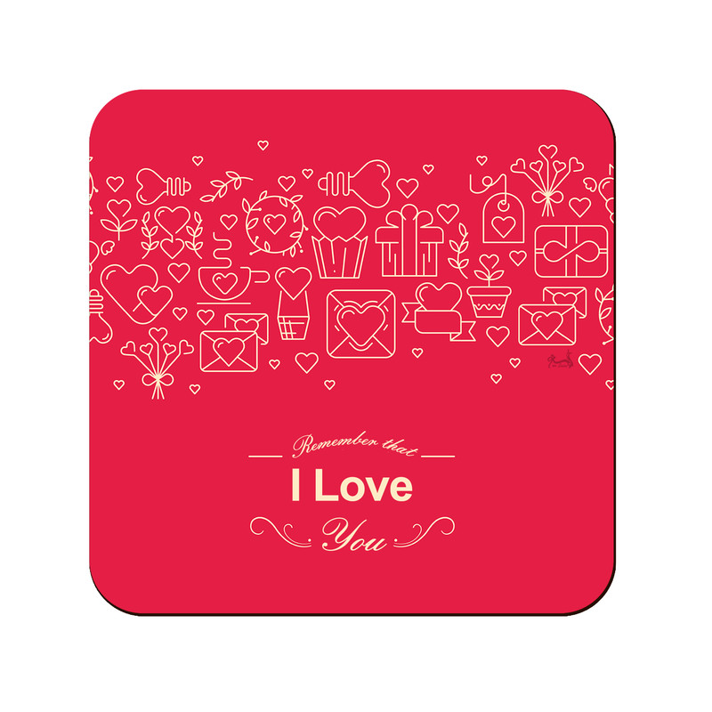 زیر لیوانی لوکسینو مدل Love کد 76
