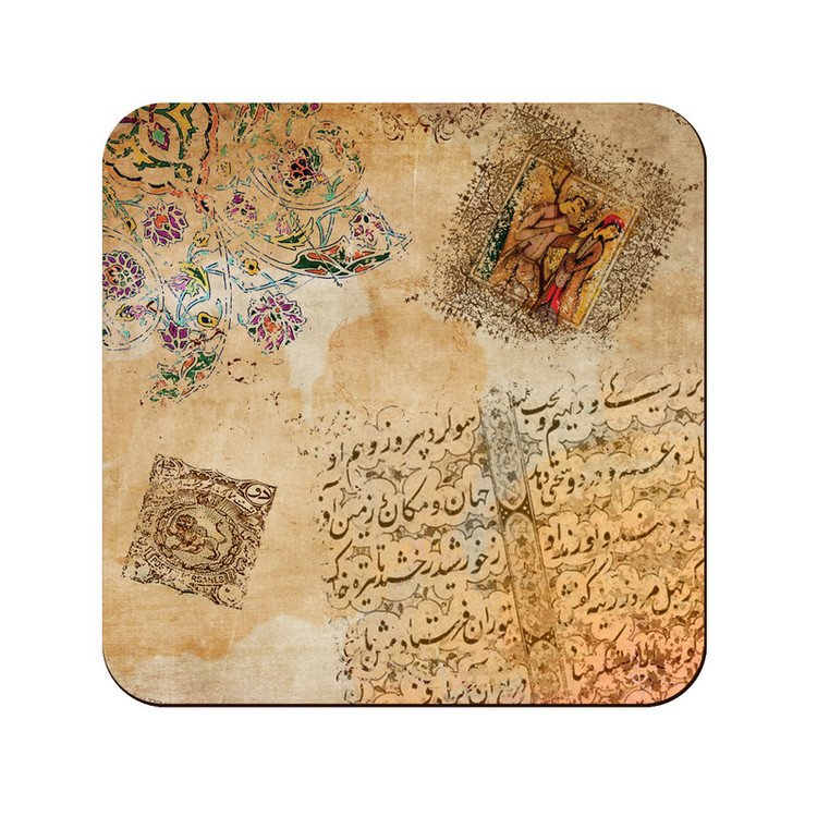 زیر لیوانی مدل شاهنامه کد Shahrad_23