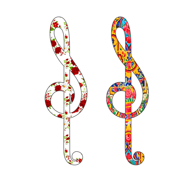 نشانگر کتاب لوکسینو مدل Music_4 بسته 2 عددی