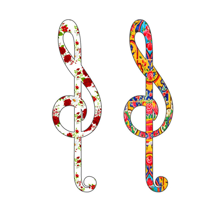 نشانگر کتاب لوکسینو مدل Music_4 بسته 2 عددی