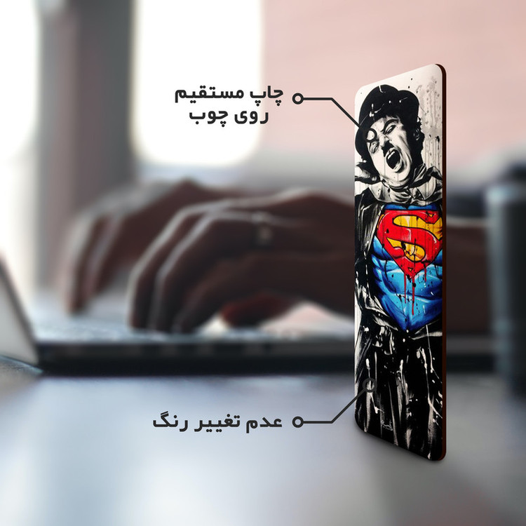 نشانگر کتاب لوکسینو مدل چارلی چاپلین کد Bookland_325
