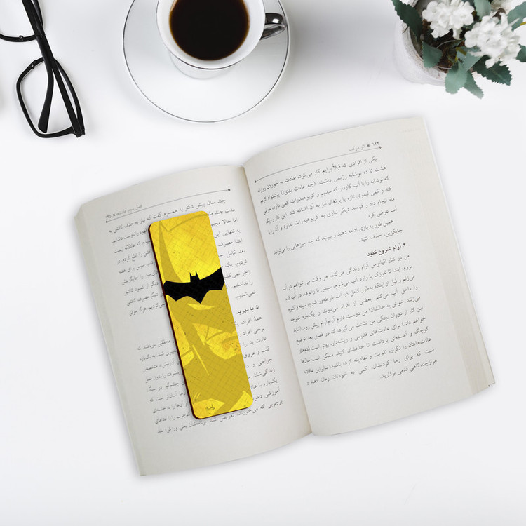 نشانگر کتاب لوکسینو مدل Bat Man کد Bookland_126