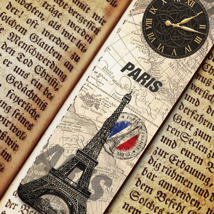 نشانگر کتاب لوکسینو مدل PARIS کد Bookland_378
