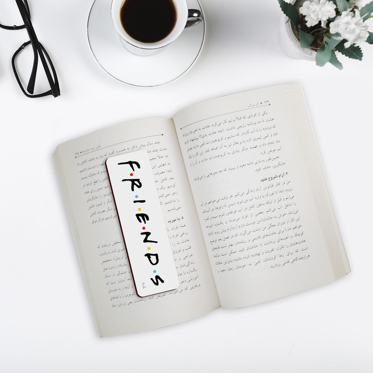 نشانگر کتاب لوکسینو مدل F.R.I.E.N.D.S کد Bookland_150