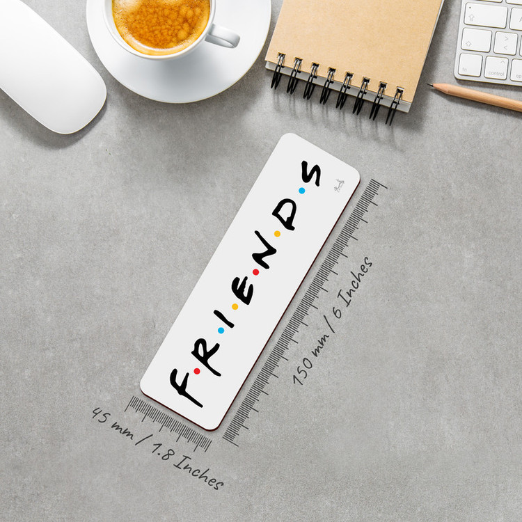 نشانگر کتاب لوکسینو مدل F.R.I.E.N.D.S کد Bookland_150