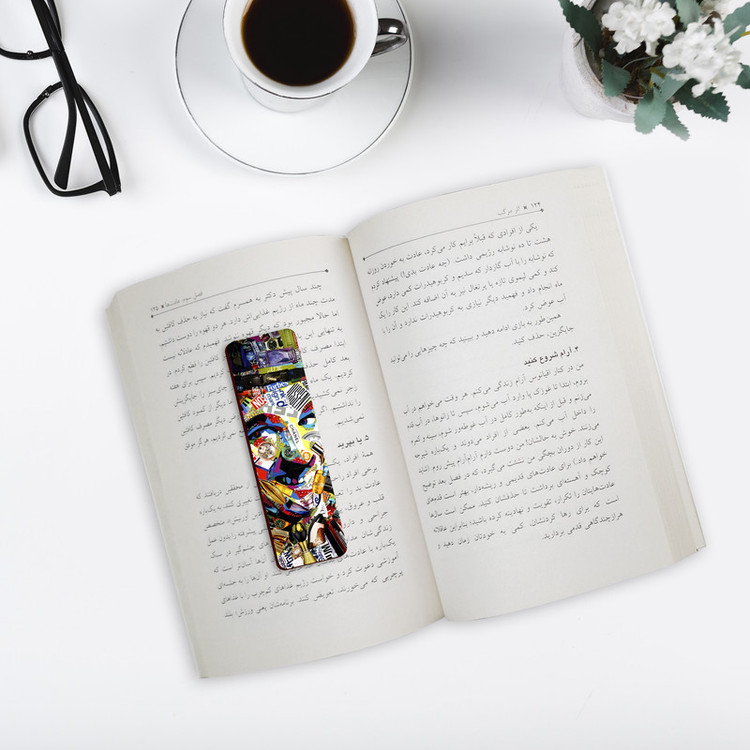 نشانگر کتاب لوکسینو مدل چارلی چاپلین کد Bookland_27