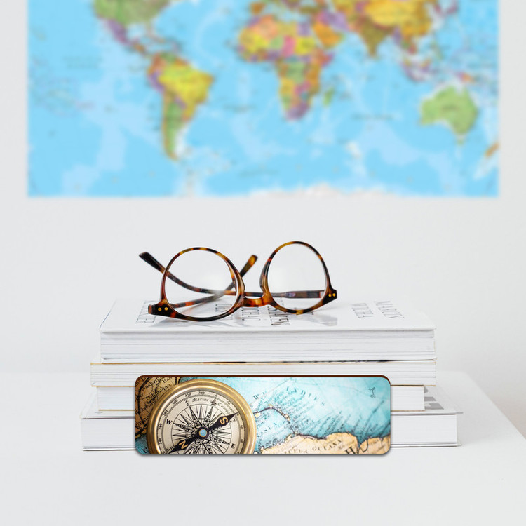 نشانگر کتاب لوکسینو مدل نقشه جهان کد Bookland Map_115