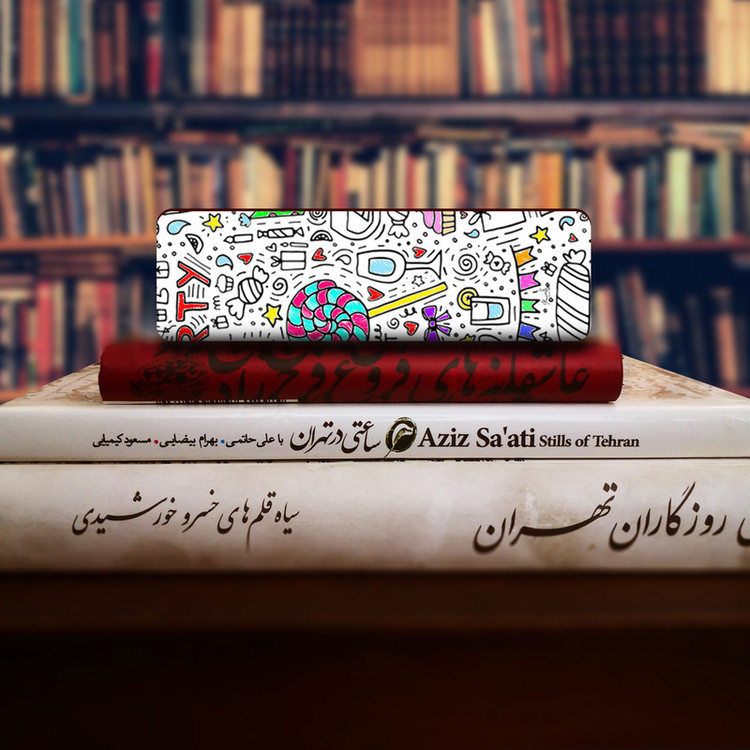 نشانگر کتاب لوکسینو مدل ART کد Bookland_352