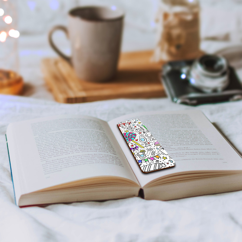 نشانگر کتاب لوکسینو مدل ART کد Bookland_352