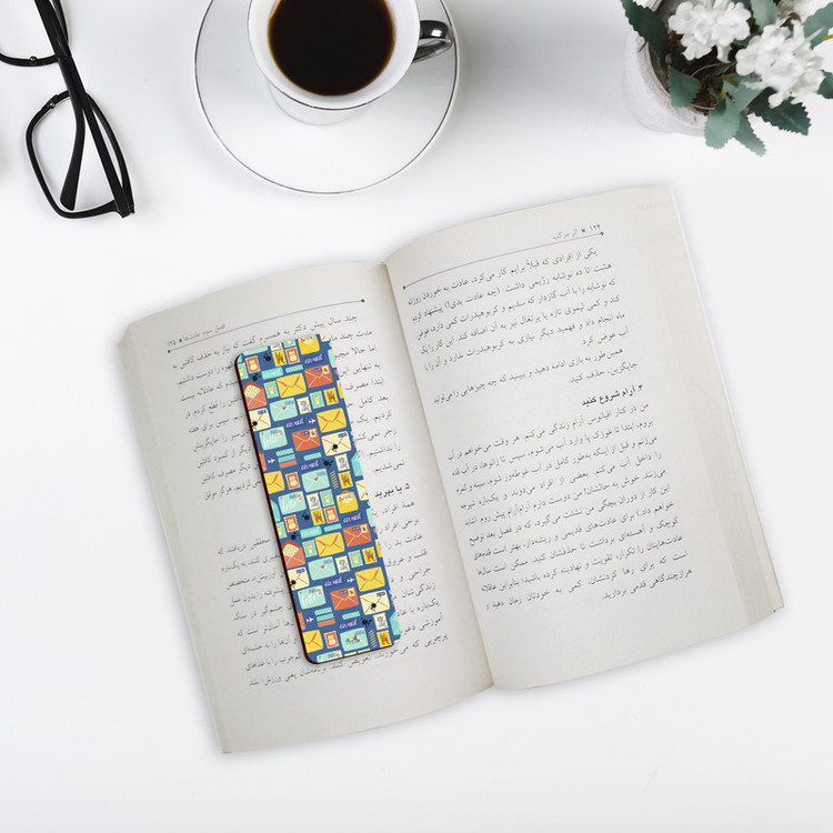 نشانگر کتاب لوکسینو مدل نامه های عاشقانه کد Bookland_350
